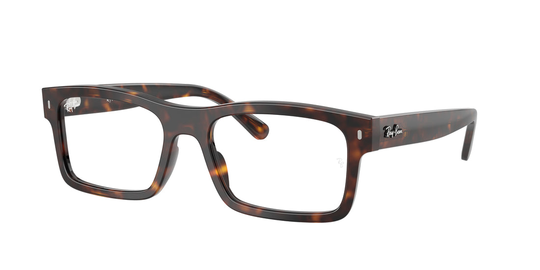 Lunettes de vue ray-ban rx5435 2012 carey rectangular unisex taille 54mm - Vue principale