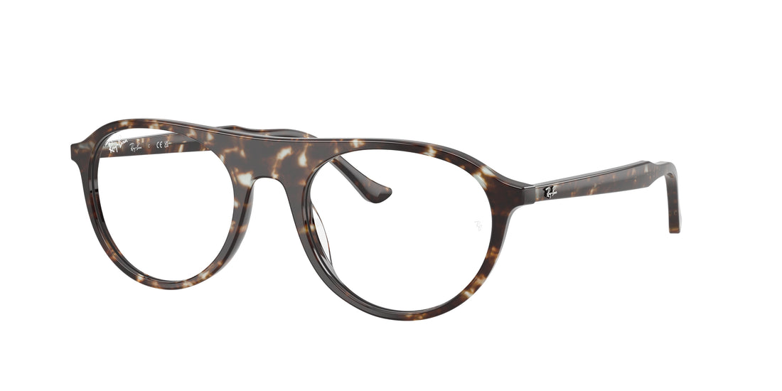 Brillen ray-ban rx5441 8425 amarillo square unisex größe 53mm - Hauptansicht