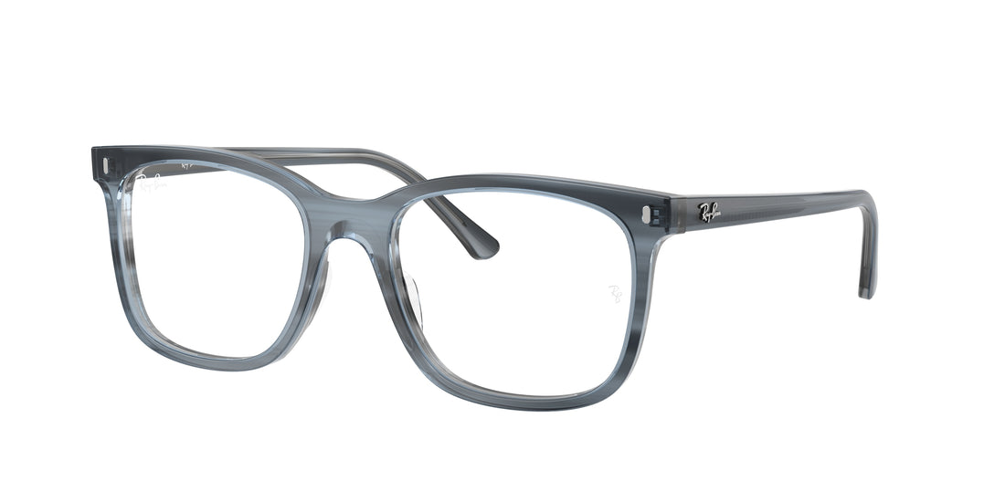 Occhiali da vista ray-ban rx5446 8456 azul square unisex taglia 53mm - Vista principale