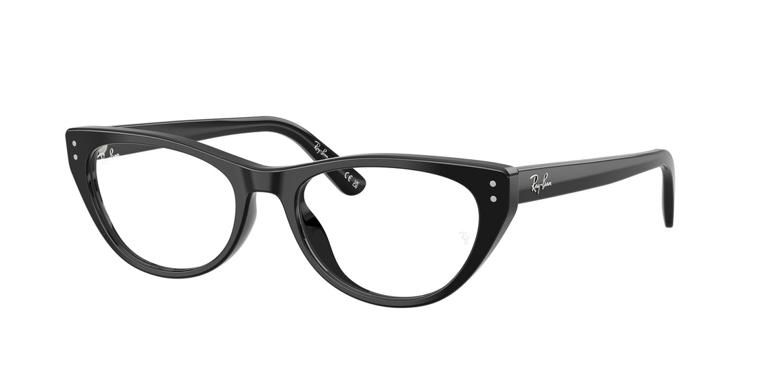 Occhiali da vista ray-ban rx5449d 2000 negro square femenino taglia 54mm - Vista principale