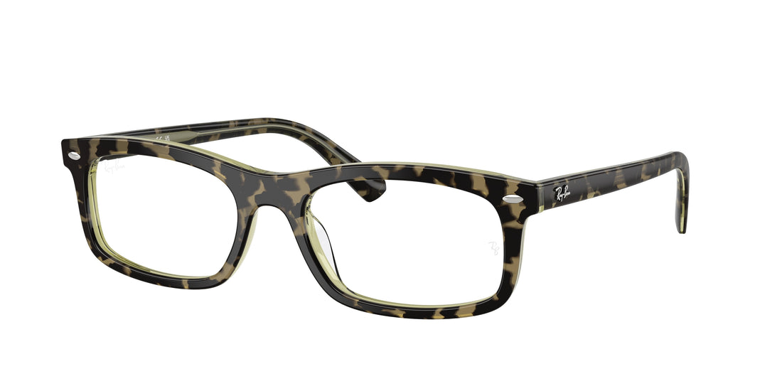 Occhiali da vista ray-ban rx5450 8485 marron rectangular unisex taglia 56mm - Vista principale