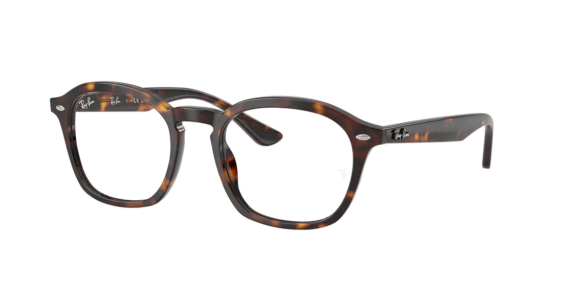 Occhiali da vista ray-ban rx5451 2012 havana square unisex taglia 52mm - Vista principale