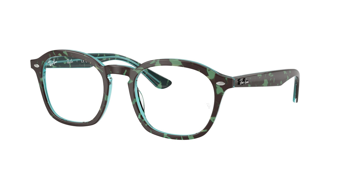 Occhiali da vista ray-ban rx5451 8486 havana square unisex taglia 52mm - Vista principale