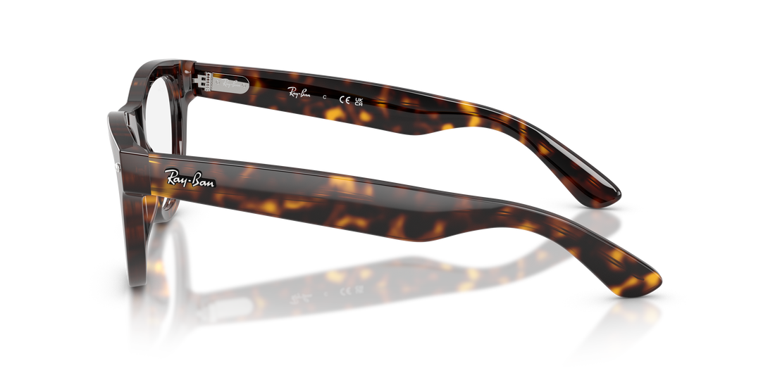 Brillen ray-ban rx5510 2012 havana cat eye femenino größe 52mm - Detailansicht
