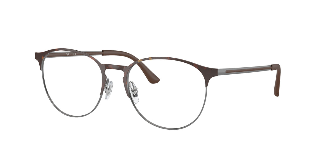 Óculos graduados ray-ban rx6375 3172 carey unisex tamanho 51mm - Vista principal