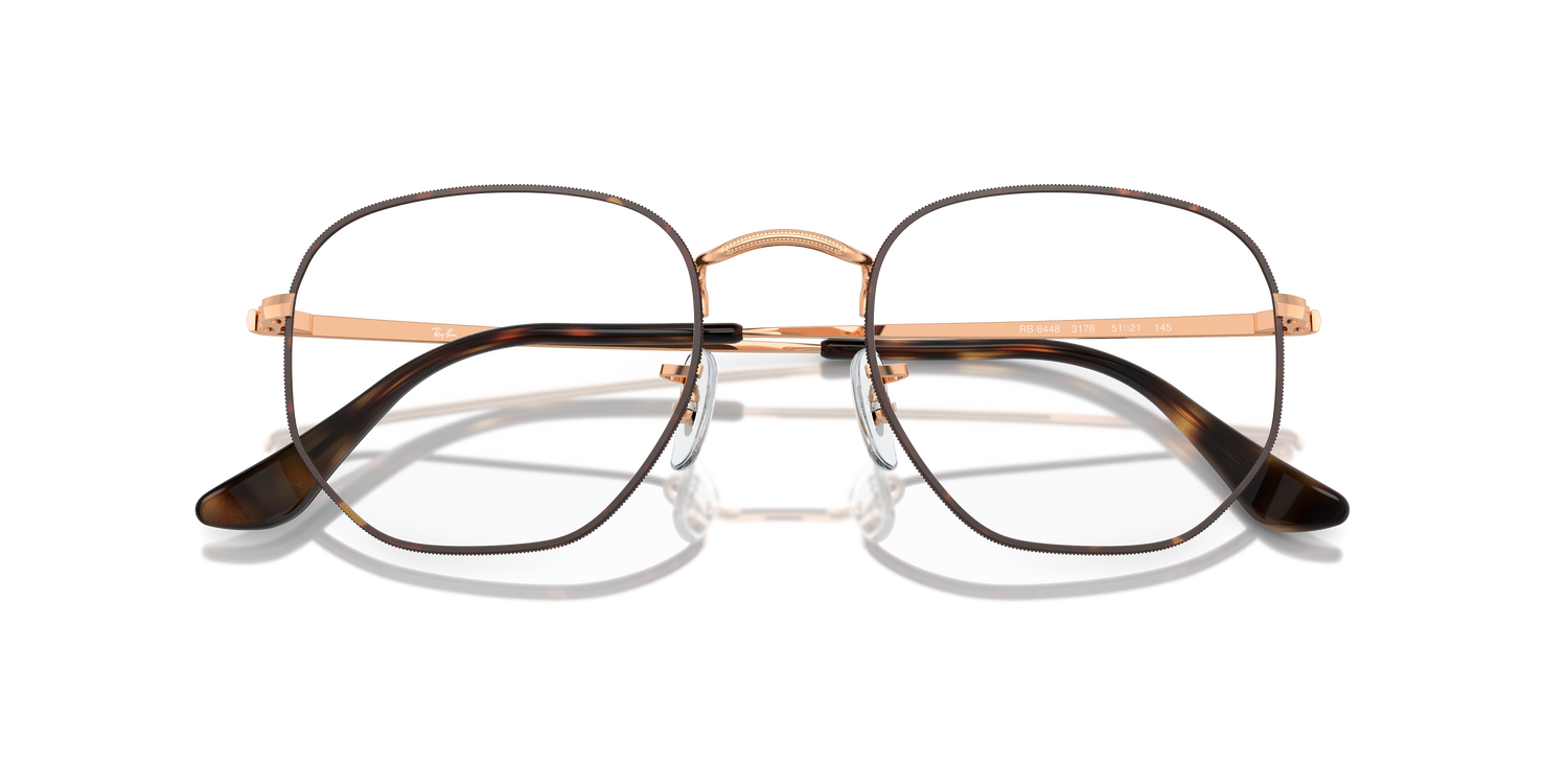 RAY-BAN RX6448 HEXAGONAL 3176 51 - 18