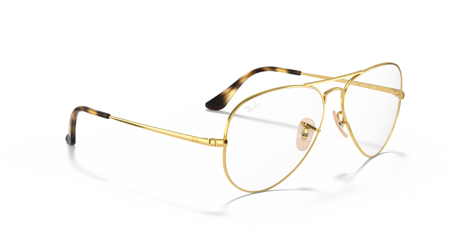 RAY-BAN RX6489 AVIATOR 2500 58