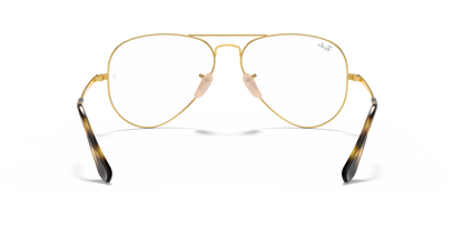RAY-BAN RX6489 AVIATOR 2500 58