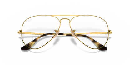 RAY-BAN RX6489 AVIATOR 2500 55