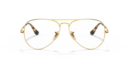 RAY-BAN RX6489 AVIATOR 2500 58