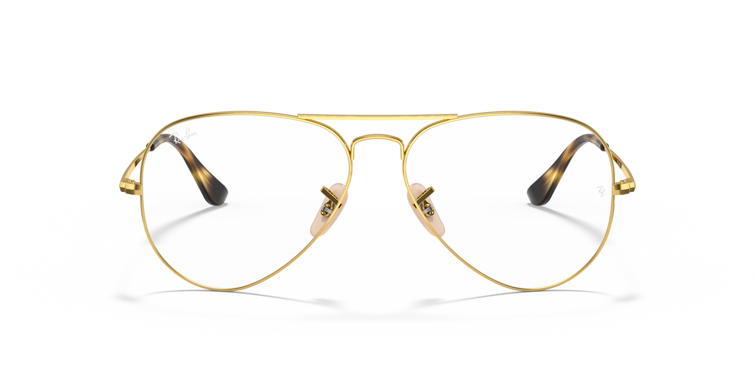 RAY-BAN RX6489 AVIATOR 2500 55