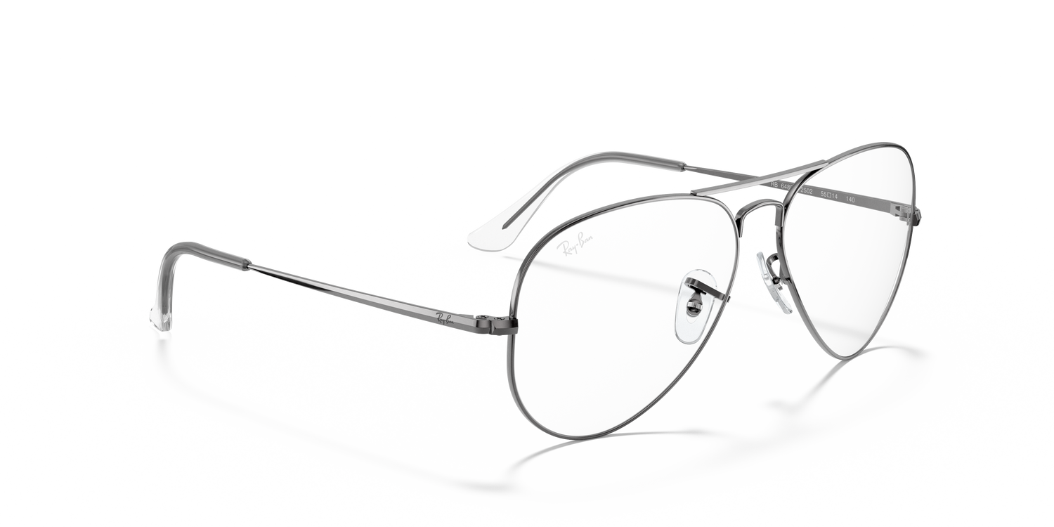 RAY-BAN RX6489 AVIATOR 2502 55