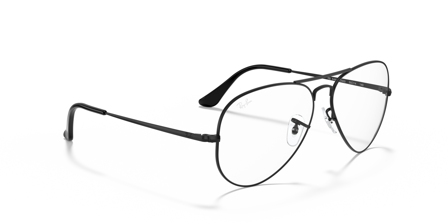 RAY-BAN RX6489 AVIATOR 2503 55