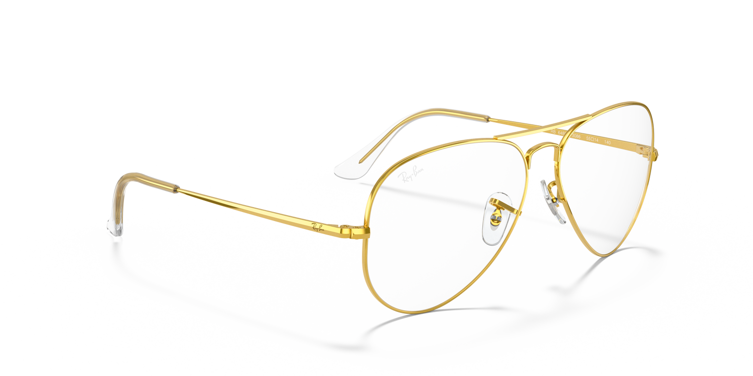 RAY-BAN RX6489 AVIATOR 3086 58