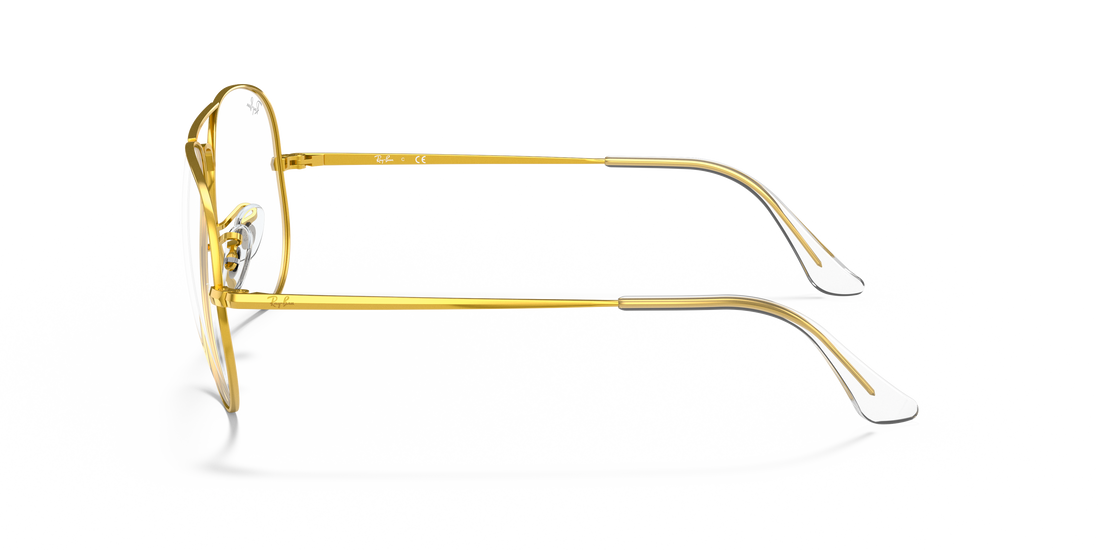 Brillen ray-ban rx6489 aviator 3086 unisex größe 55mm - Detailansicht