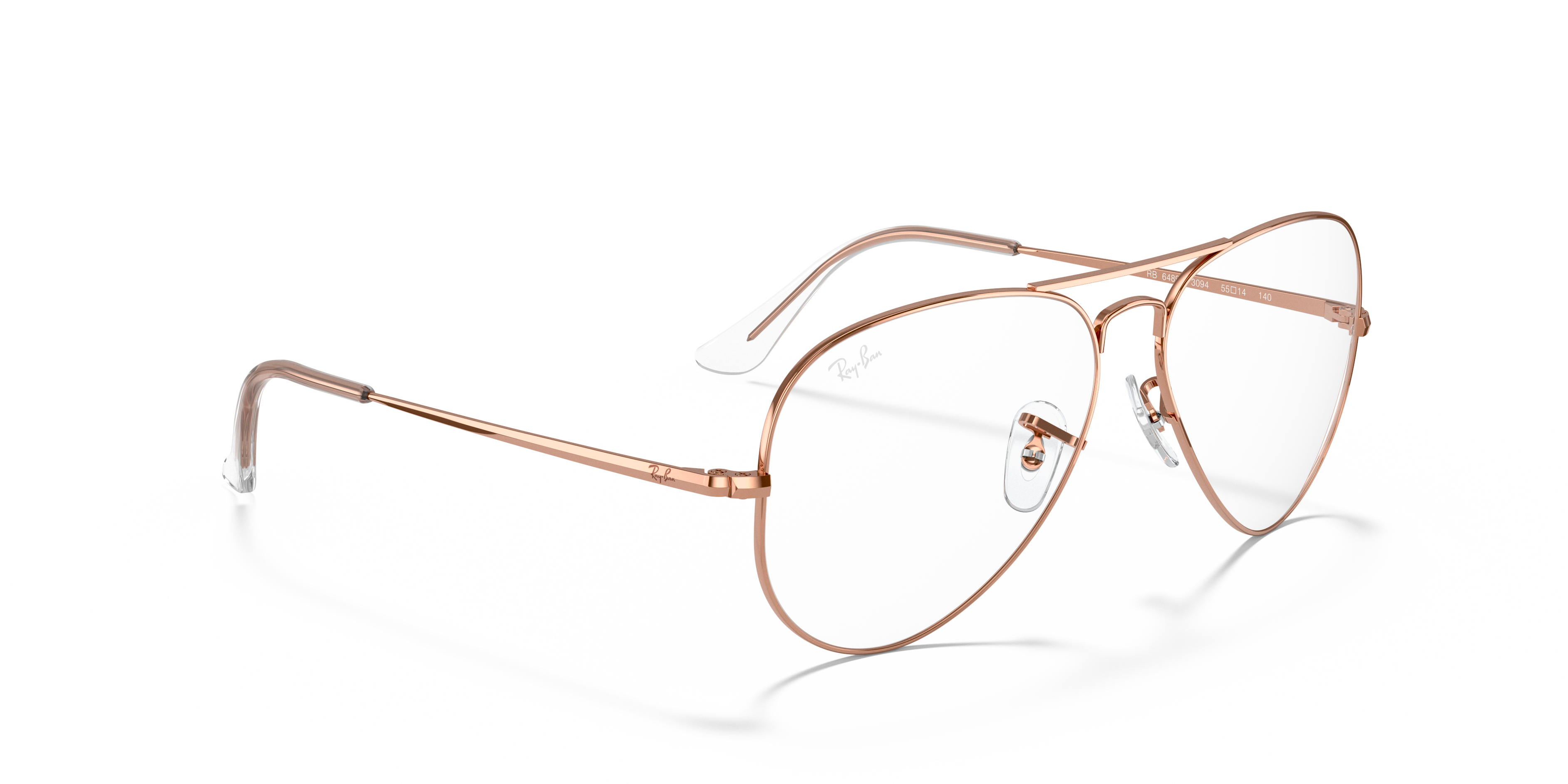 RAY-BAN RX6489 AVIATOR 3094 58
