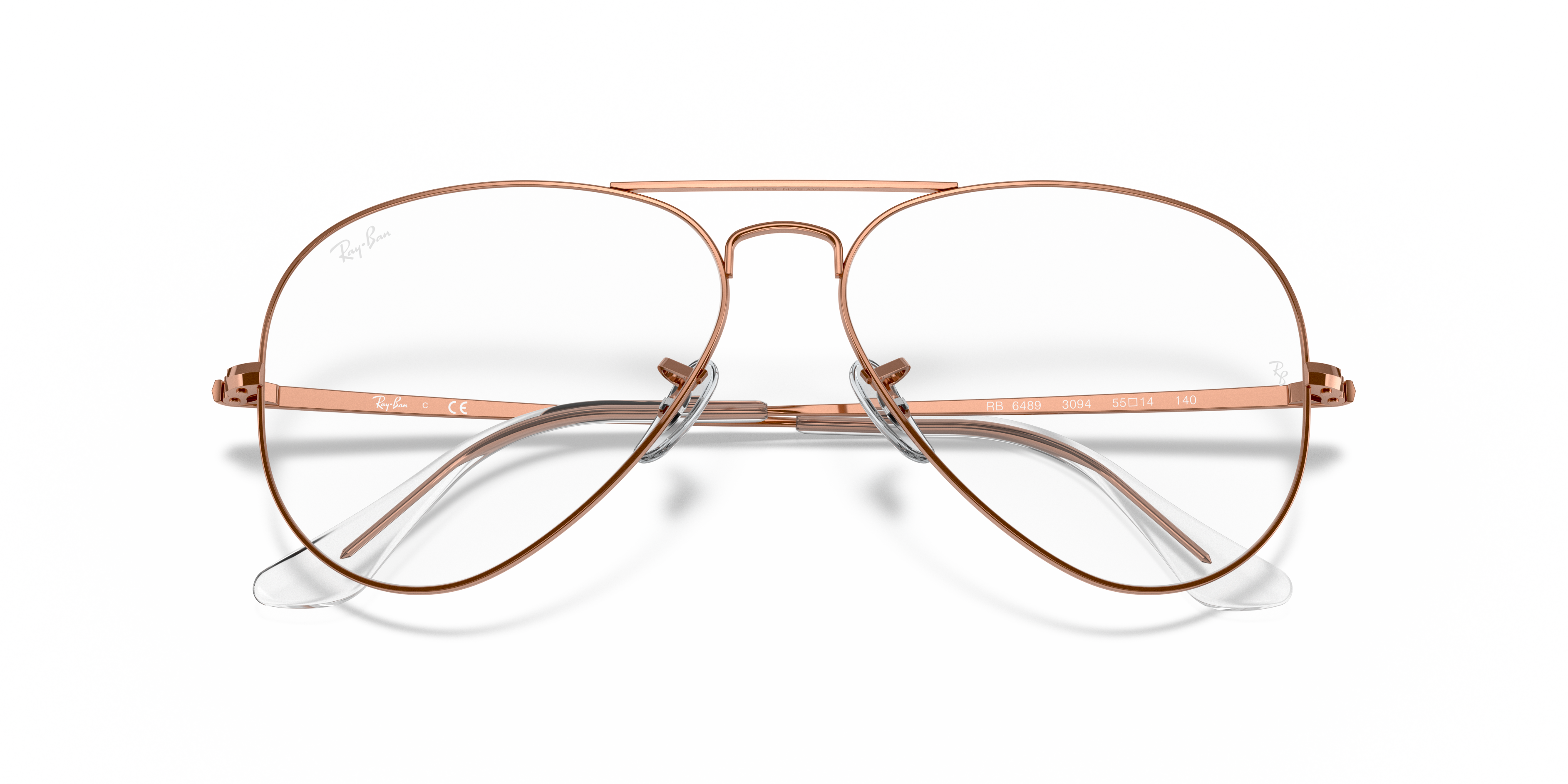 RAY-BAN RX6489 AVIATOR 3094 58