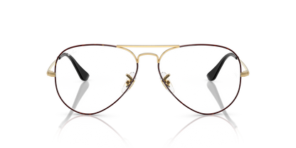 RAY-BAN RX6489 AVIATOR 3175 58