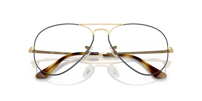 RAY-BAN RX6489 AVIATOR 3177 55