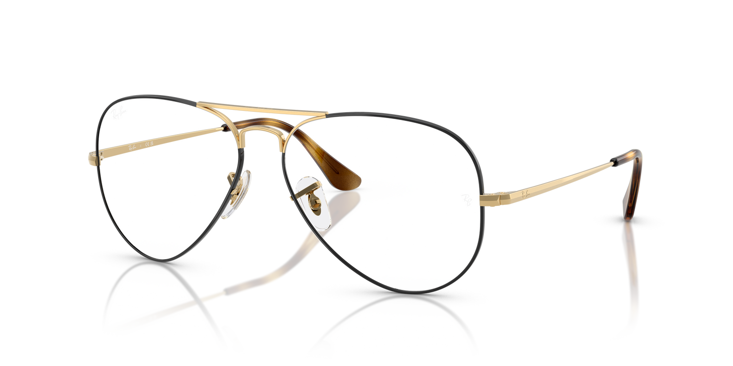 RAY-BAN RX6489 AVIATOR 3177 58