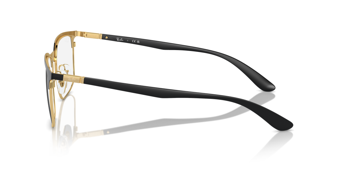 Brillen ray-ban rx6518 2890 negro unisex größe 55mm - Detailansicht