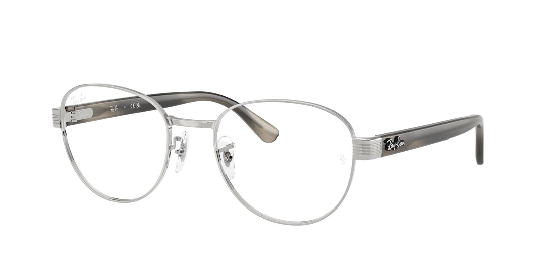 Occhiali da vista ray-ban rx6543 2501 plateado square unisex taglia 54mm - Vista principale