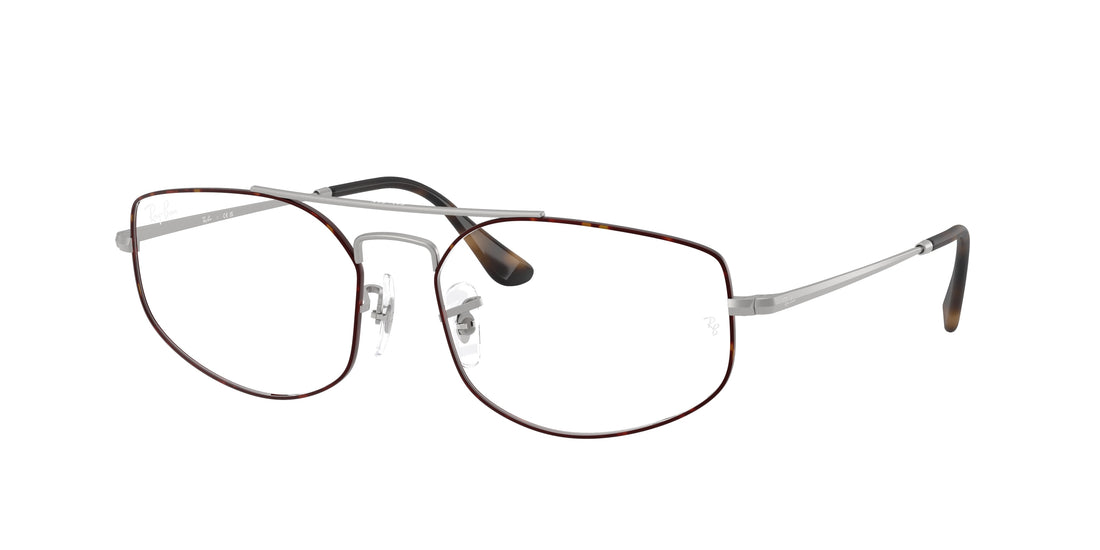 Gafas graduadas ray-ban rx6545 explorer 5 3194 havana irregular unisex talla 58mm - Vista principal