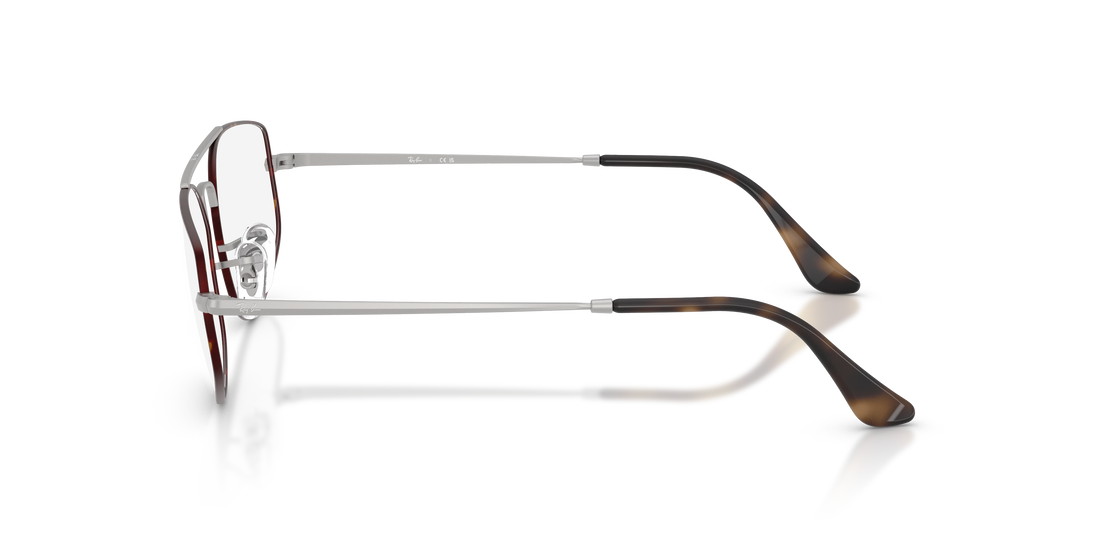 Gafas graduadas ray-ban rx6545 explorer 5 3194 havana irregular unisex talla 58mm - Vista de detalle