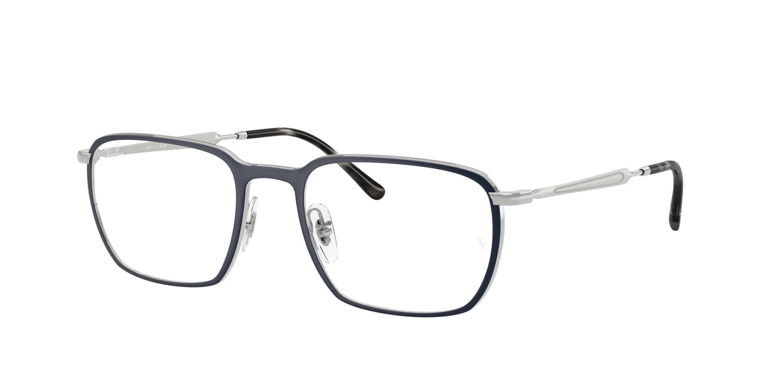 Gafas graduadas ray-ban rx6549 3016 azul square unisex talla 51mm - Vista principal
