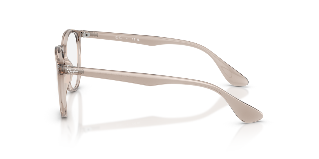 Occhiali da vista ray-ban rx7046 erika 8507 marron round femenino taglia 51mm - Vista dettagliata
