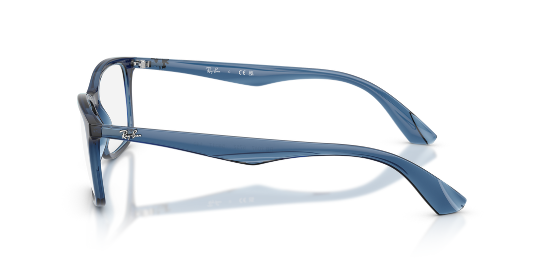 Occhiali da vista ray-ban rx7047 5752 azul square . taglia 54mm - Vista dettagliata