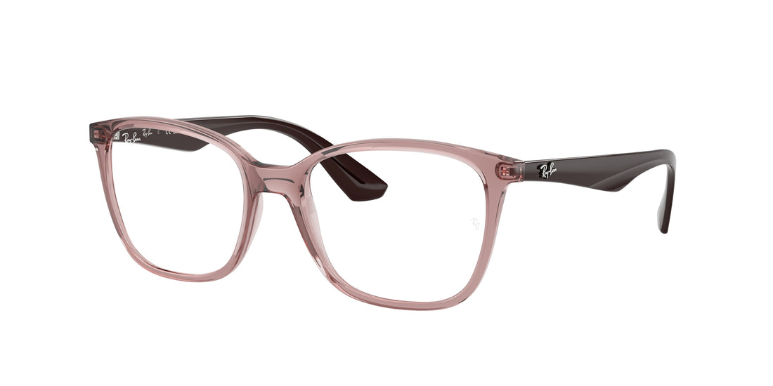 Occhiali da vista ray-ban rx7066 8139 violeta square unisex taglia 52mm - Vista principale