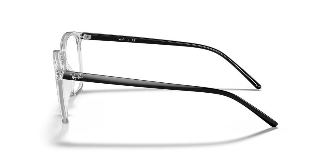 Óculos graduados ray-ban rx7185 5943 unisex tamanho 50mm - Vista de detalhe