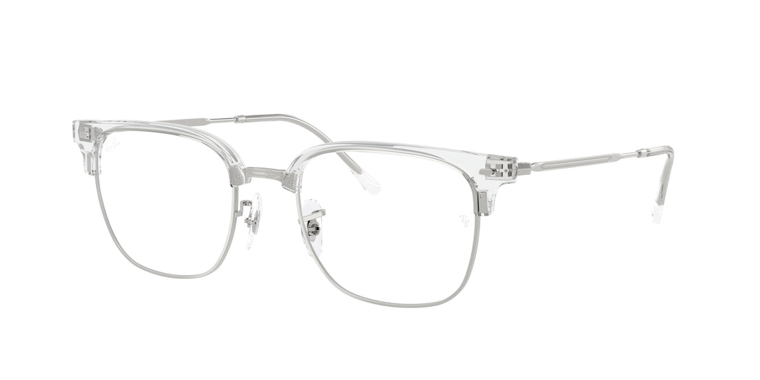 Occhiali da vista ray-ban rx7216 new clubmaster 2001 transparente square unisex taglia 51mm - Vista principale
