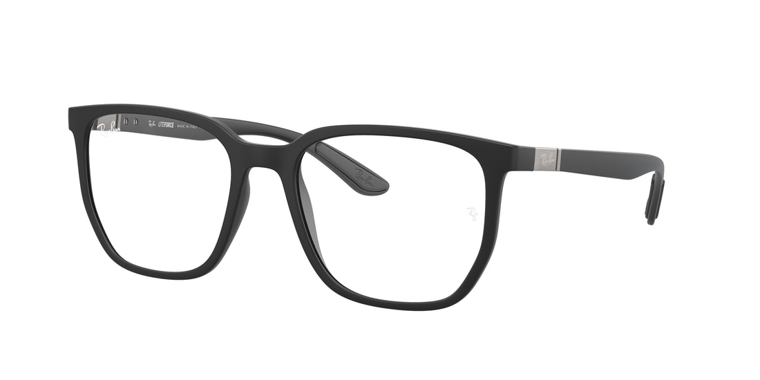 Brillen ray-ban rx7235 5204 negro unisex größe 55mm - Hauptansicht