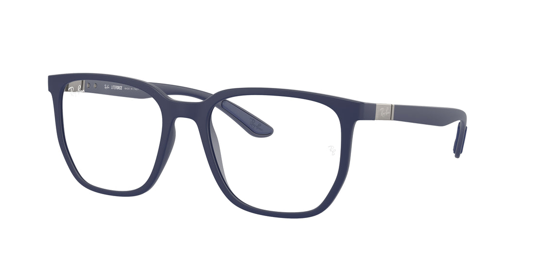 Brillen ray-ban rx7235 5207 azul unisex größe 55mm - Hauptansicht