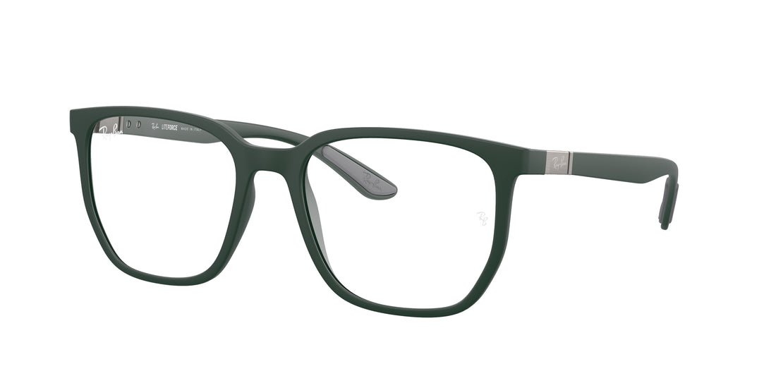Brillen ray-ban rx7235 8062 verde unisex größe 53mm - Hauptansicht