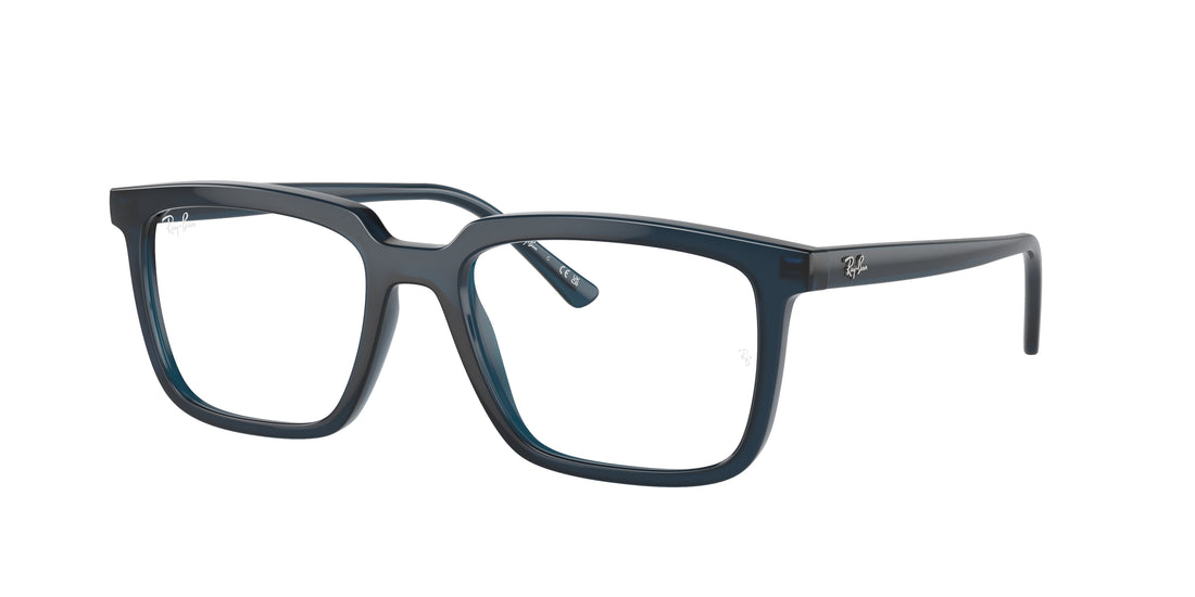 Óculos graduados ray-ban rx7239 alain 8256 azul unisex tamanho 54mm - Vista principal