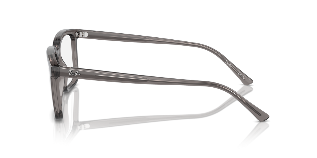 Brillen ray-ban rx7239 alain 8257 gris unisex größe 54mm - Detailansicht