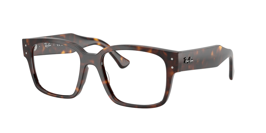 Occhiali da vista ray-ban rx7256 laurene 8320 havana square unisex taglia 53mm - Vista principale