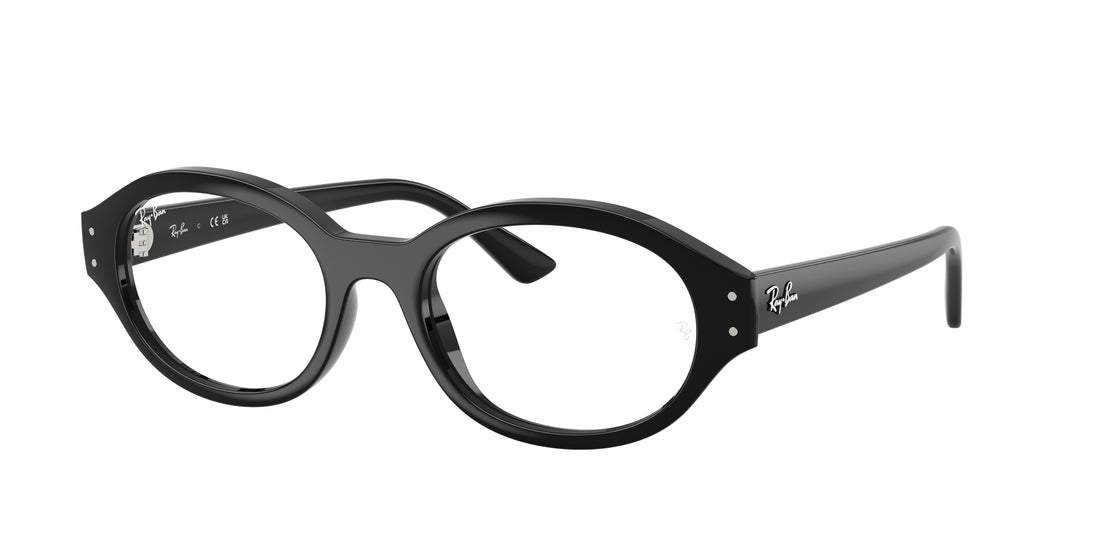 Lunettes de vue ray-ban rx7257 shilo 8260 negro oval unisex taille 52mm - Vue principale