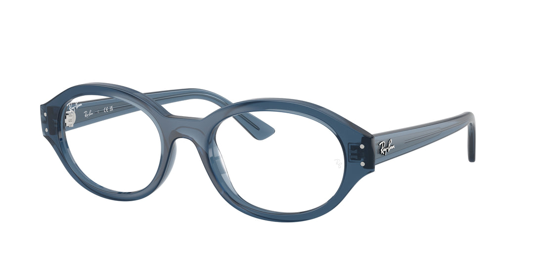 Brillen ray-ban rx7257 shilo 8434 azul oval unisex größe 54mm - Hauptansicht