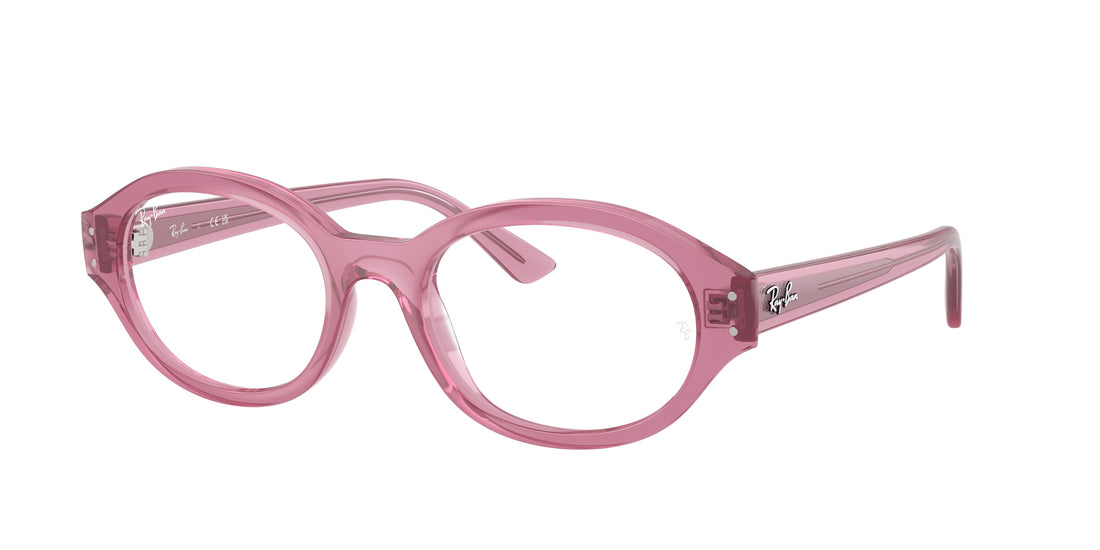 Brillen ray-ban rx7257 shilo 8435 rosa oval unisex größe 54mm - Hauptansicht