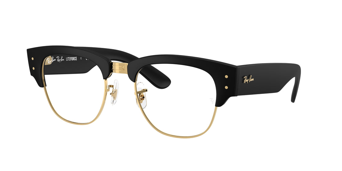Occhiali da vista ray-ban rx7316v 5204 oro square unisex taglia 52mm - Vista principale