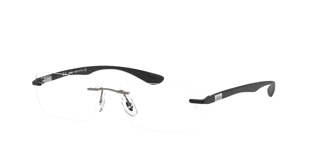 Óculos graduados ray-ban rx8724 1128 unisex tamanho 54mm - Vista principal