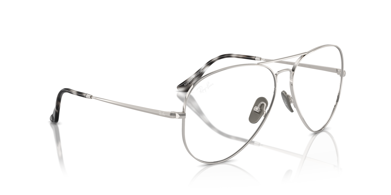 RAY-BAN RX8789 AVIATOR TITANIUM 1002 58 - 17