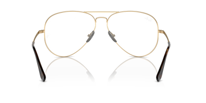 RAY-BAN RX8789 AVIATOR TITANIUM 1247 58