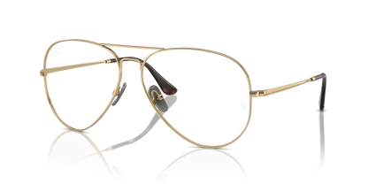 RAY-BAN RX8789 AVIATOR TITANIUM 1247 58