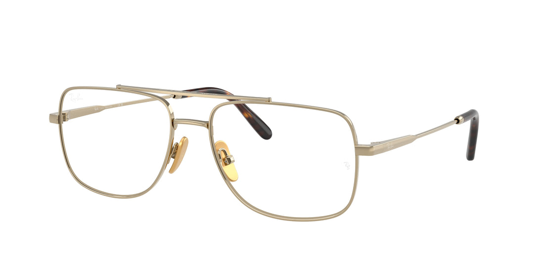 Occhiali da vista ray-ban rx8797 william titanium 1246 square unisex taglia 58mm - Vista principale