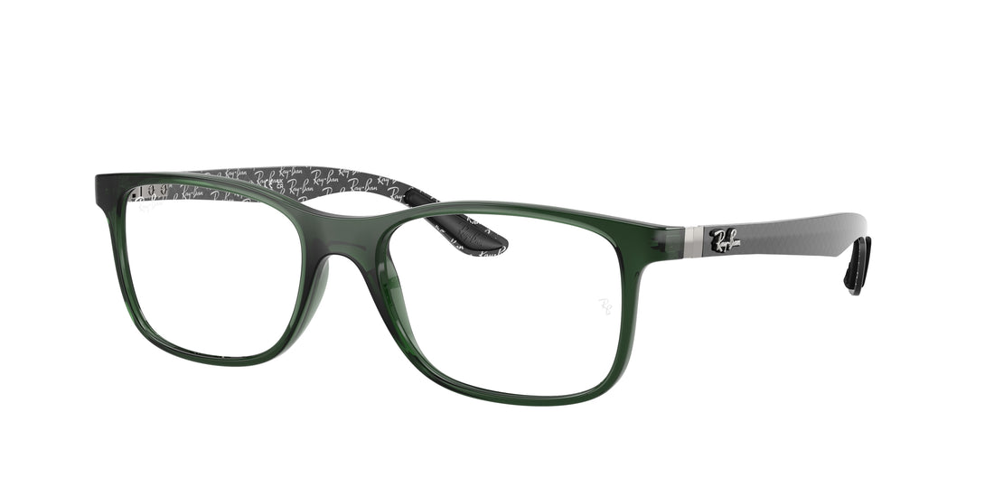 Prescription glasses ray-ban rx8903 8465 verde square unisex size 53mm - Main view